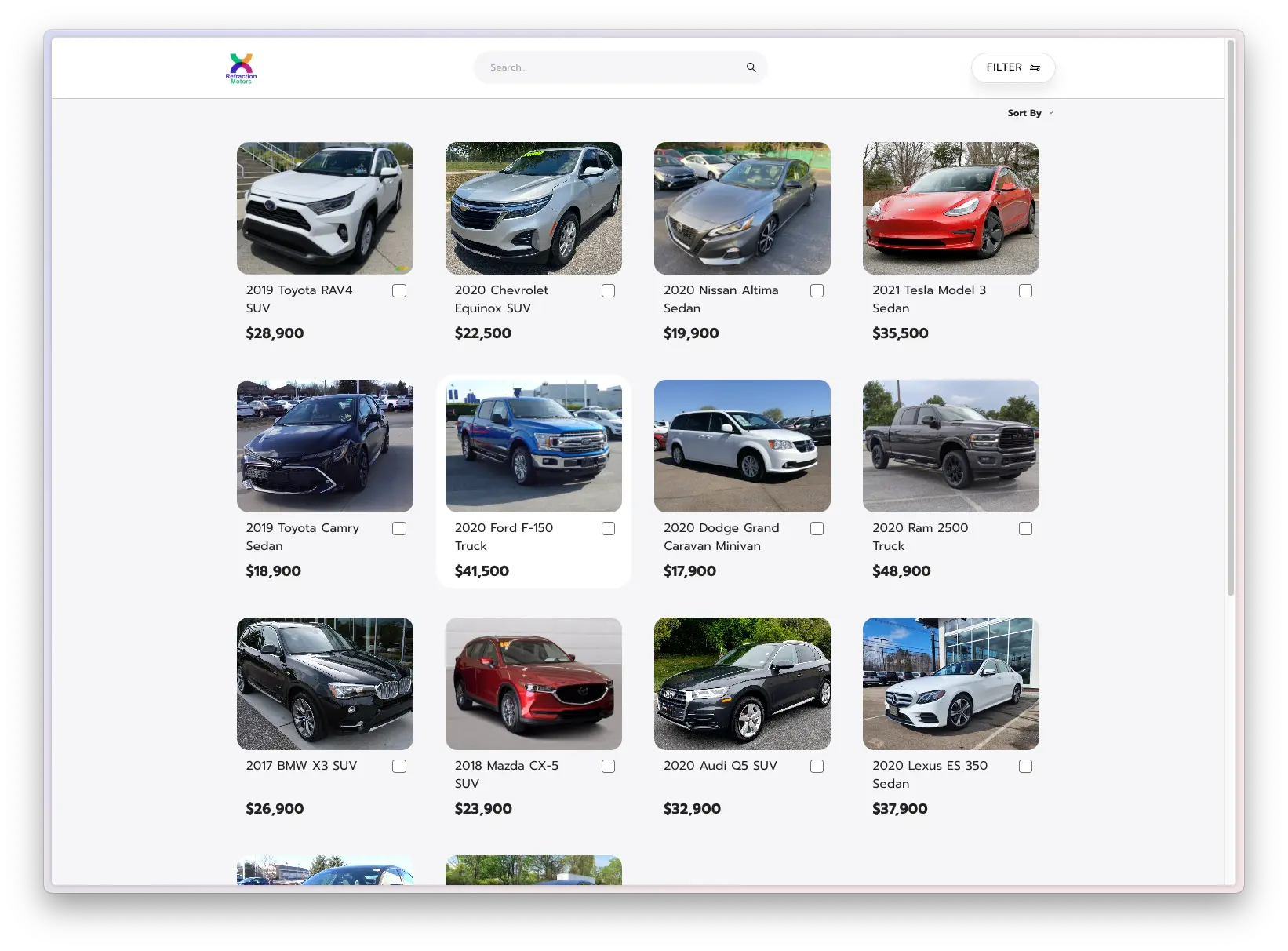 Browse Inventory
